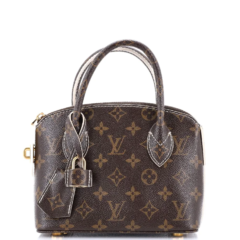 Lockit Handbag Monogram Fetish Canvas BB