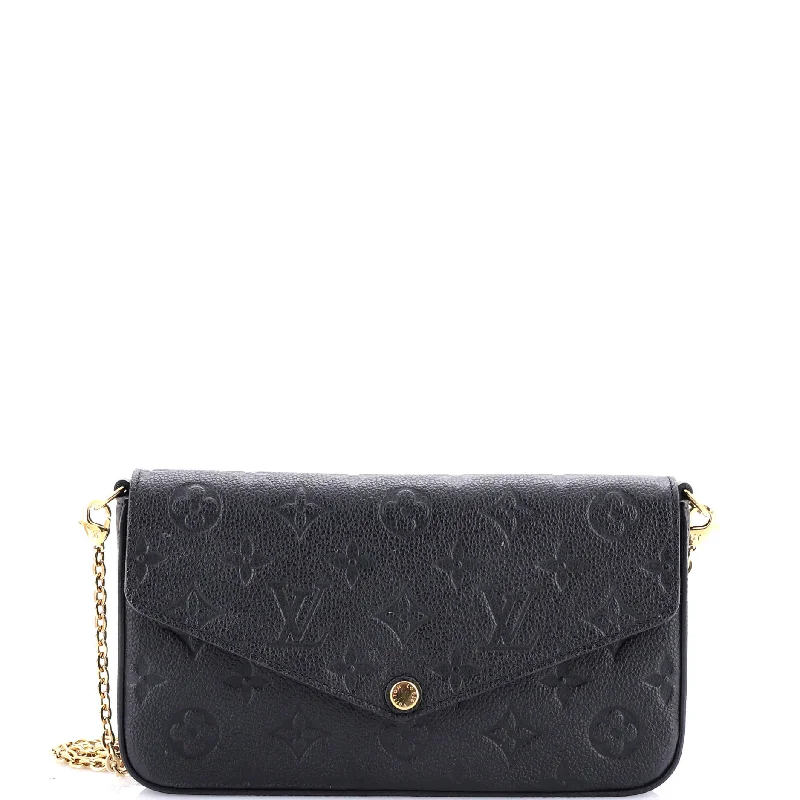 Felicie Pochette Monogram Empreinte Leather