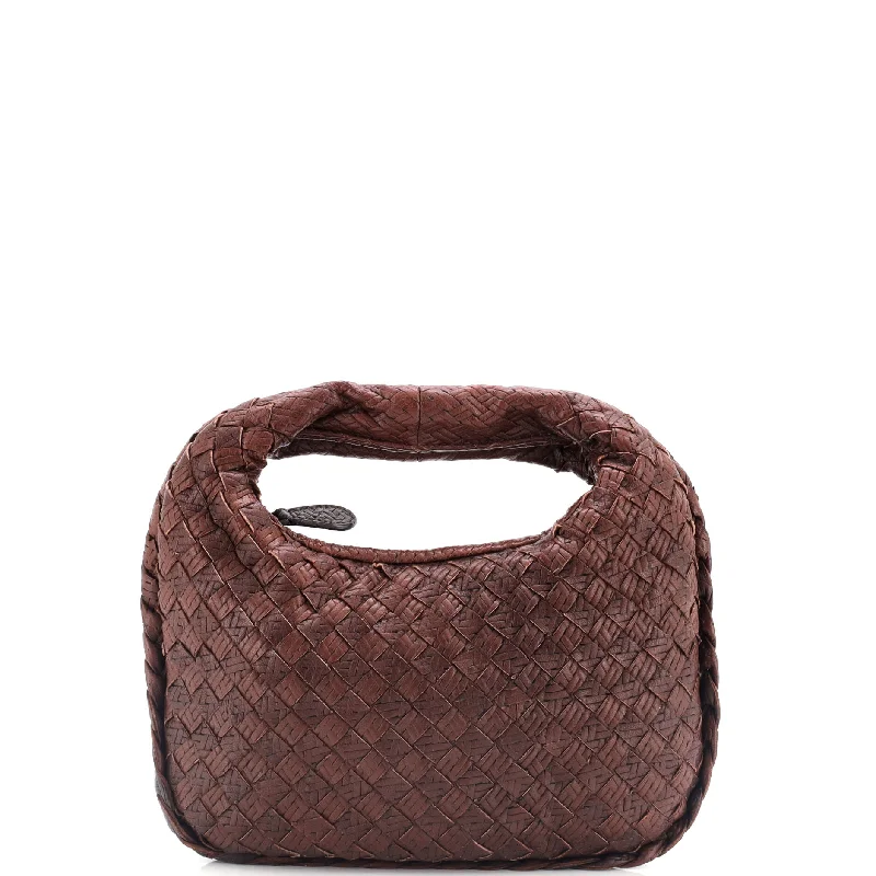 Veneta Hobo Woven Intrecciato Nappa Mini