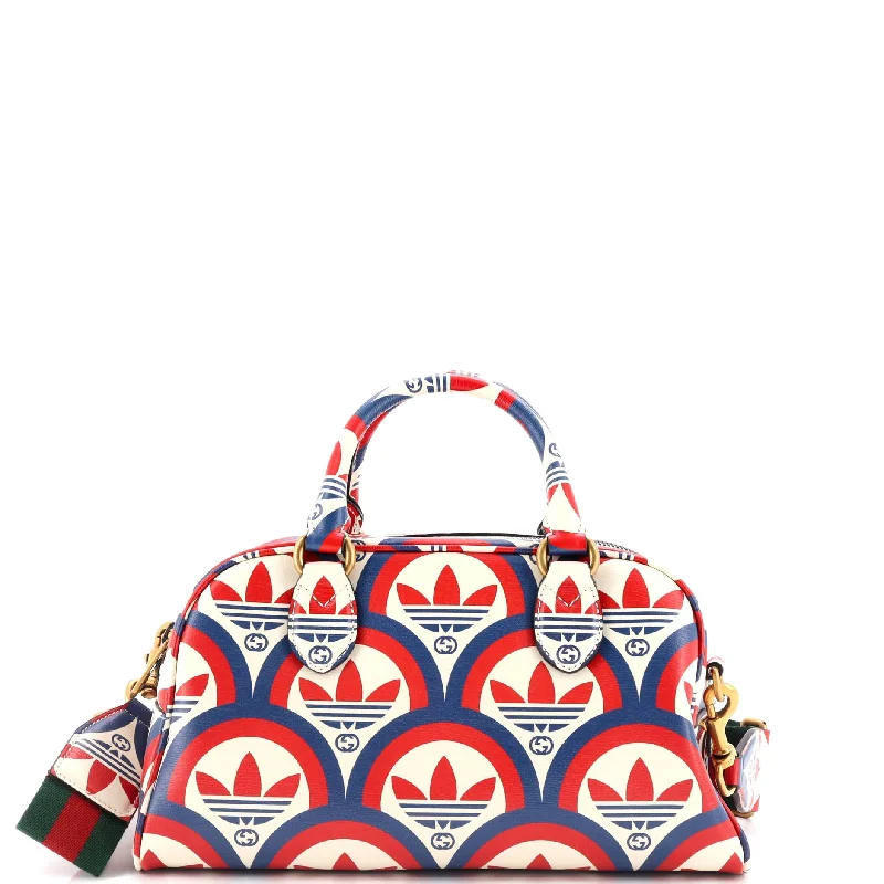 x adidas Duffle Bag Printed Leather Mini