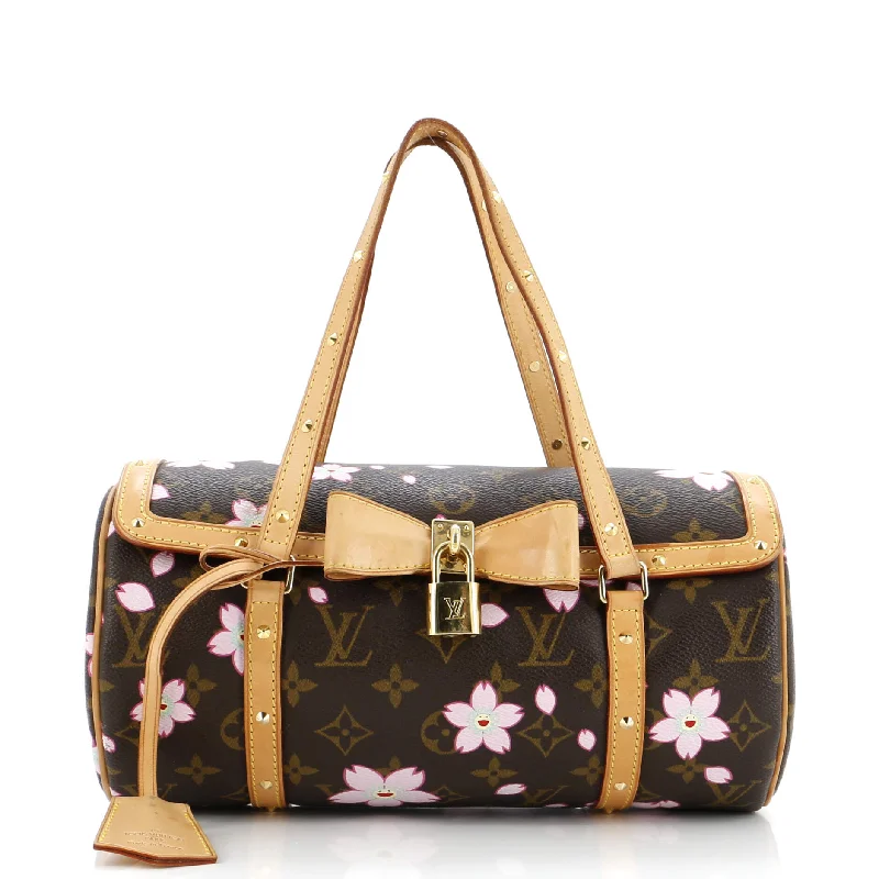 Papillon Handbag Limited Edition Cherry Blossom Monogram