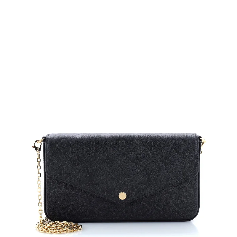 Felicie Pochette Monogram Empreinte Leather