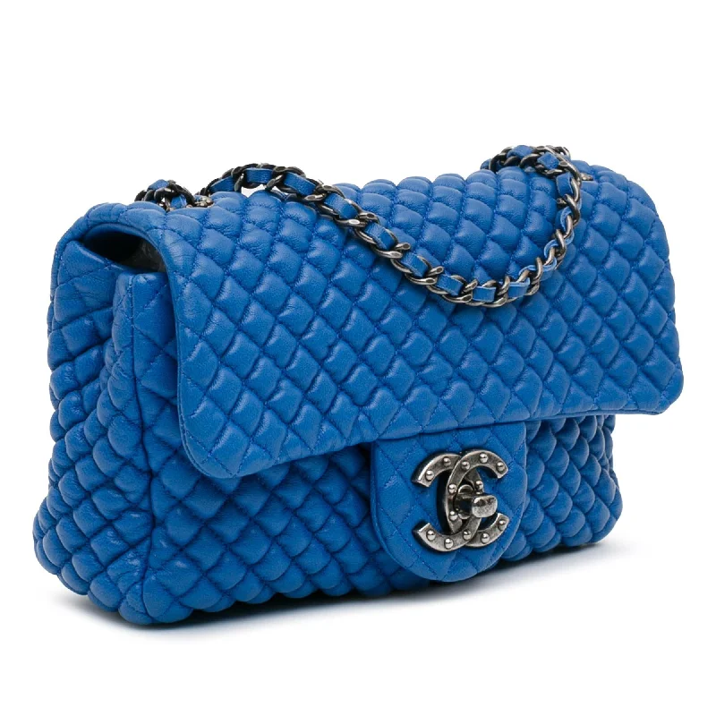 Chanel Mini Microquilted Lambskin Studded CC Flap (79zs0k)