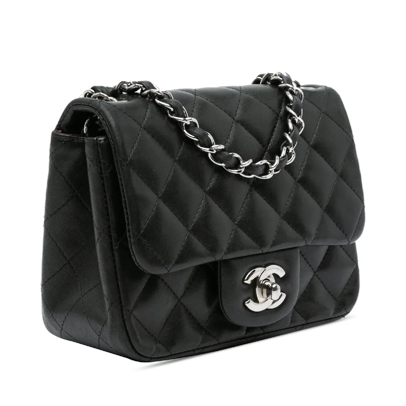 Chanel Mini Square Classic Lambskin Single Flap (dYzu0j)