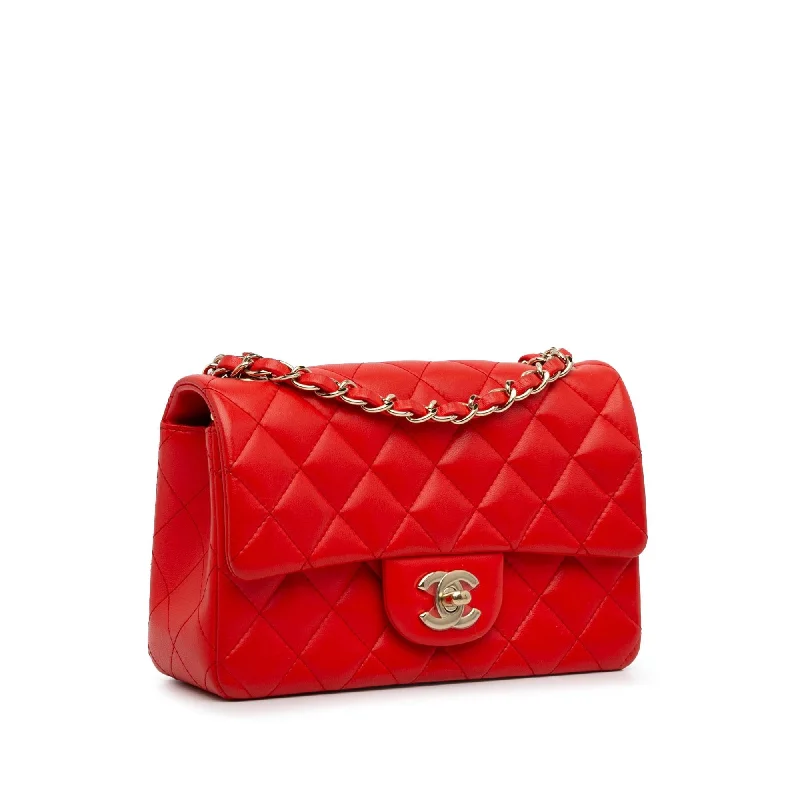 Chanel New Mini Classic Lambskin Single Flap (GUsaZG)