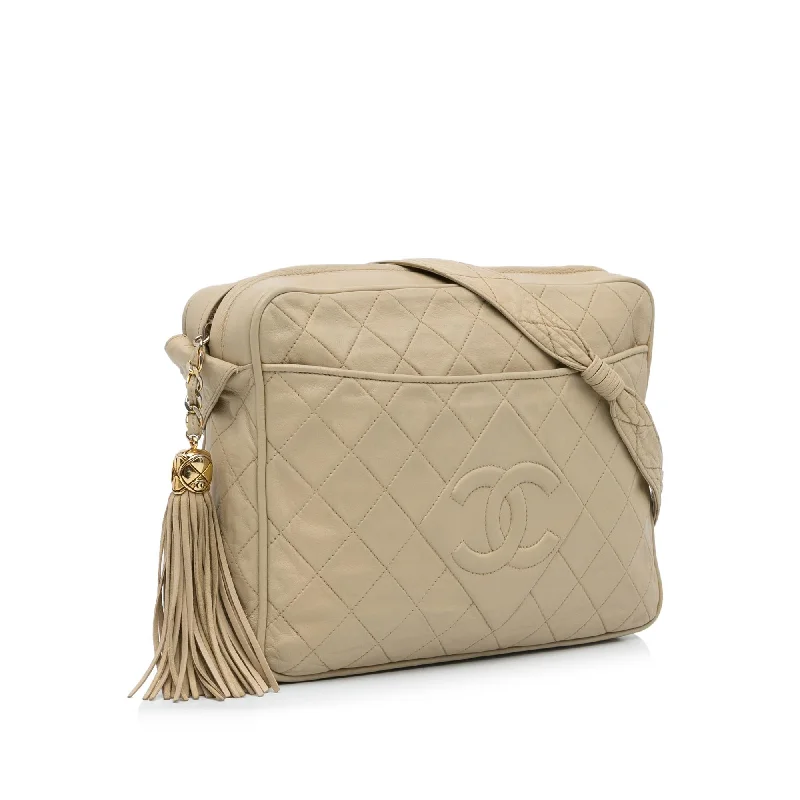 Chanel Vintage CC Tassel Camera Bag