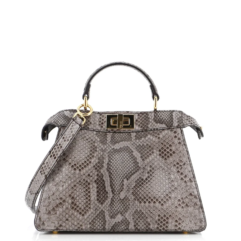 Peekaboo ISeeU Bag Python Small