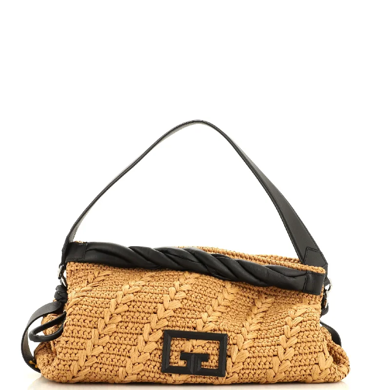 ID93 Bag Woven Raffia Large