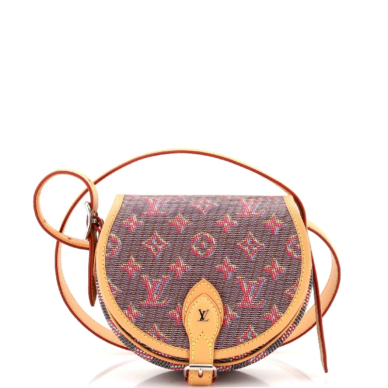 Tambourin NM Handbag Damier Monogram LV Pop Canvas