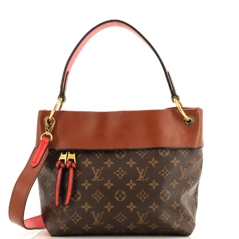 Tuileries Besace Bag Monogram Canvas with Leather